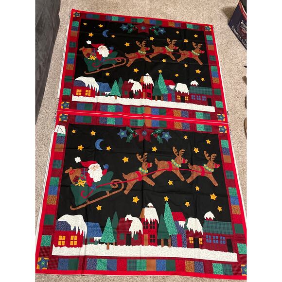 Dream Spinners Panel Vintage Uncut Quilt Wall Hanging Door Hanging RARE - Picture 1 of 6